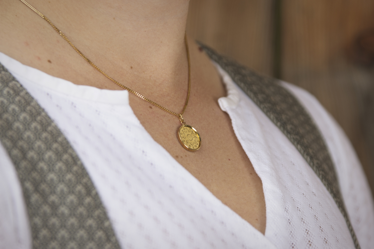 Collier "Enzian" – Bild 3