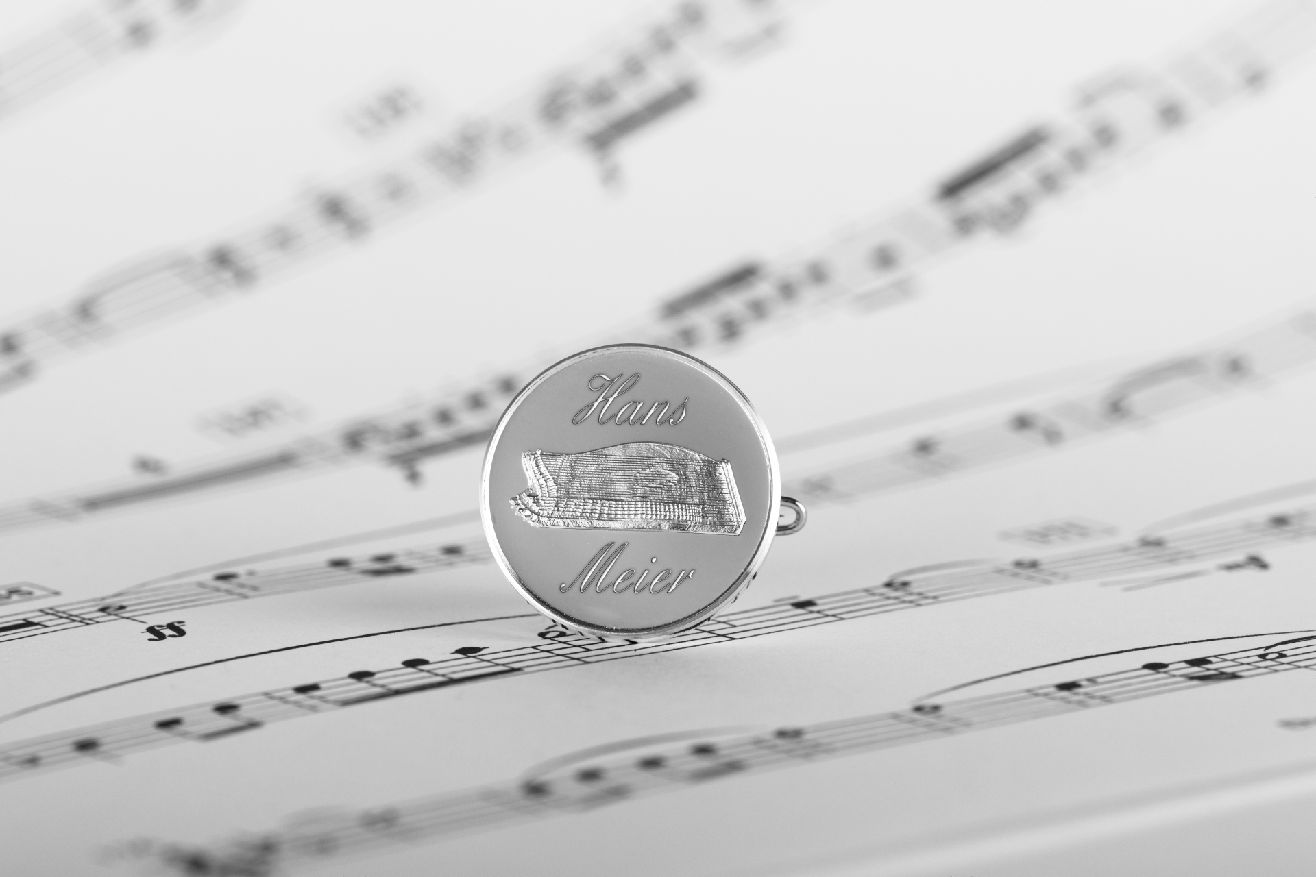 Anstecknadel Zither – Bild 2